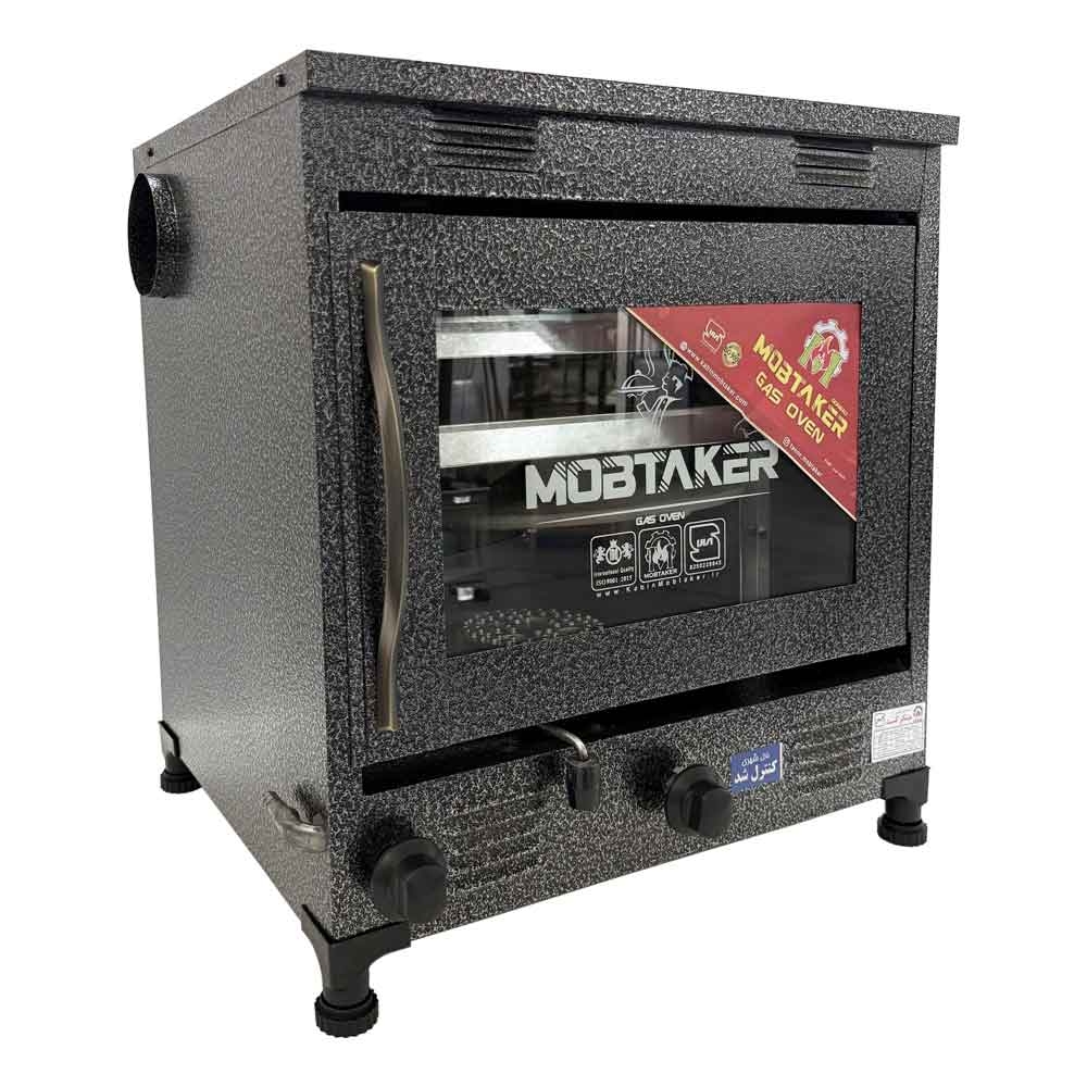 تنور گازی مبتکر رنگی‌کوره‌ای(2سینی) ورق ضخیم سفارشی  +TG122 plus