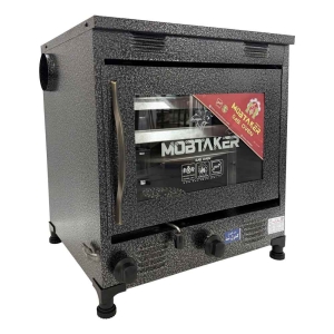 تنور گازی مبتکر رنگی‌کوره‌ای(2سینی) ورق ضخیم سفارشی  +TG122 plus